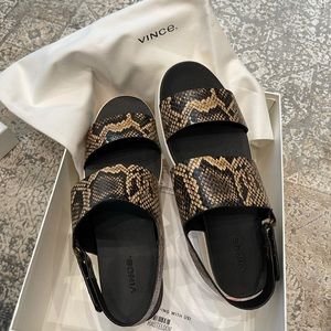 Vince Platform Sandal